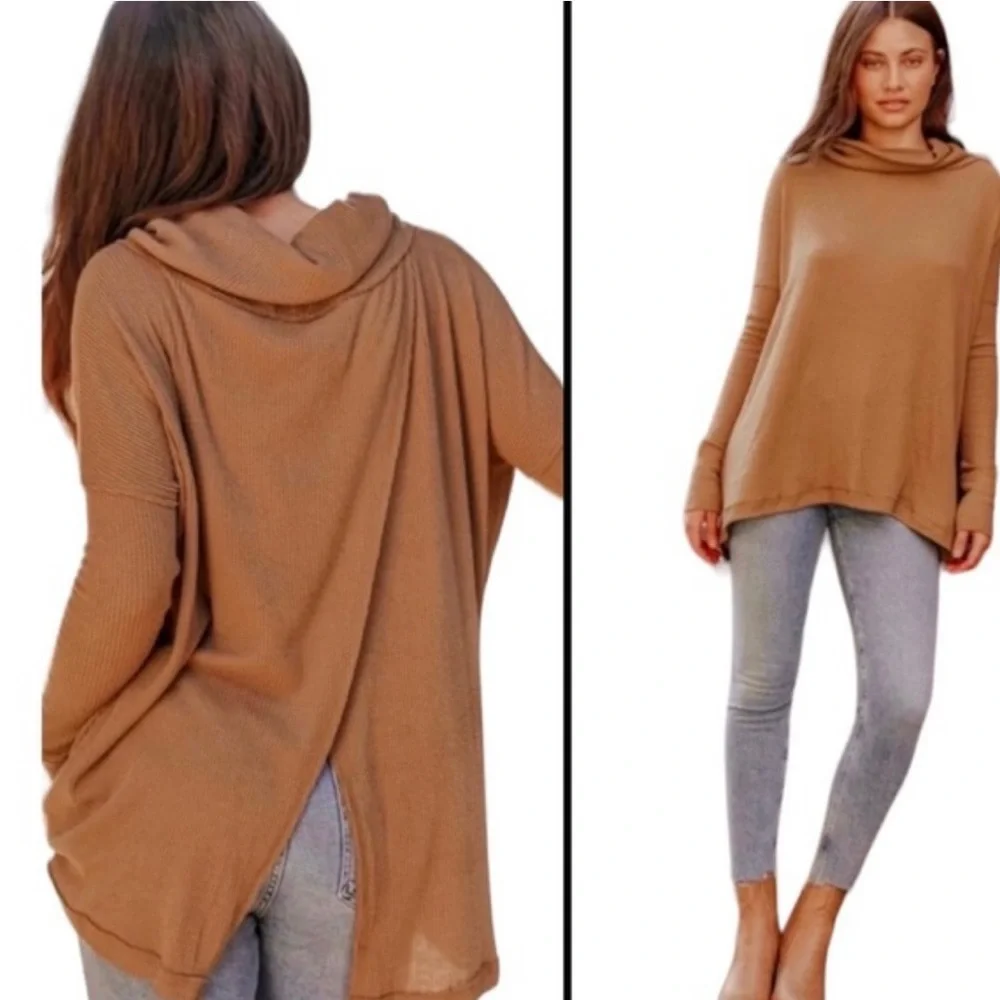 NWT Free People Juicy Long Sleeve Knit Thermal